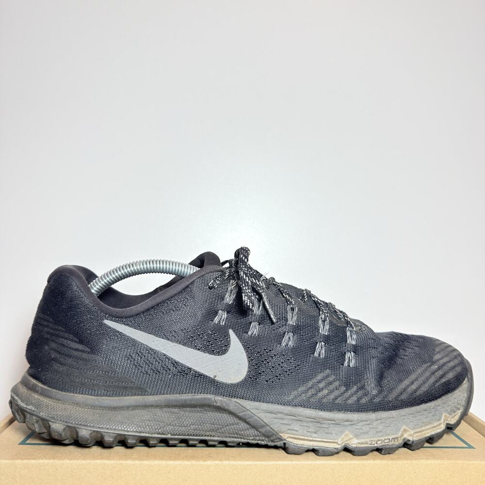 Nike Air Zoom Terra Kiger 3 Men's Size 12 Trail Running Shoes Gray Black Sneaker